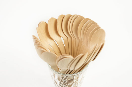 Tahta Kaşık - 100 Adet 160mm - Kullanat Tahta