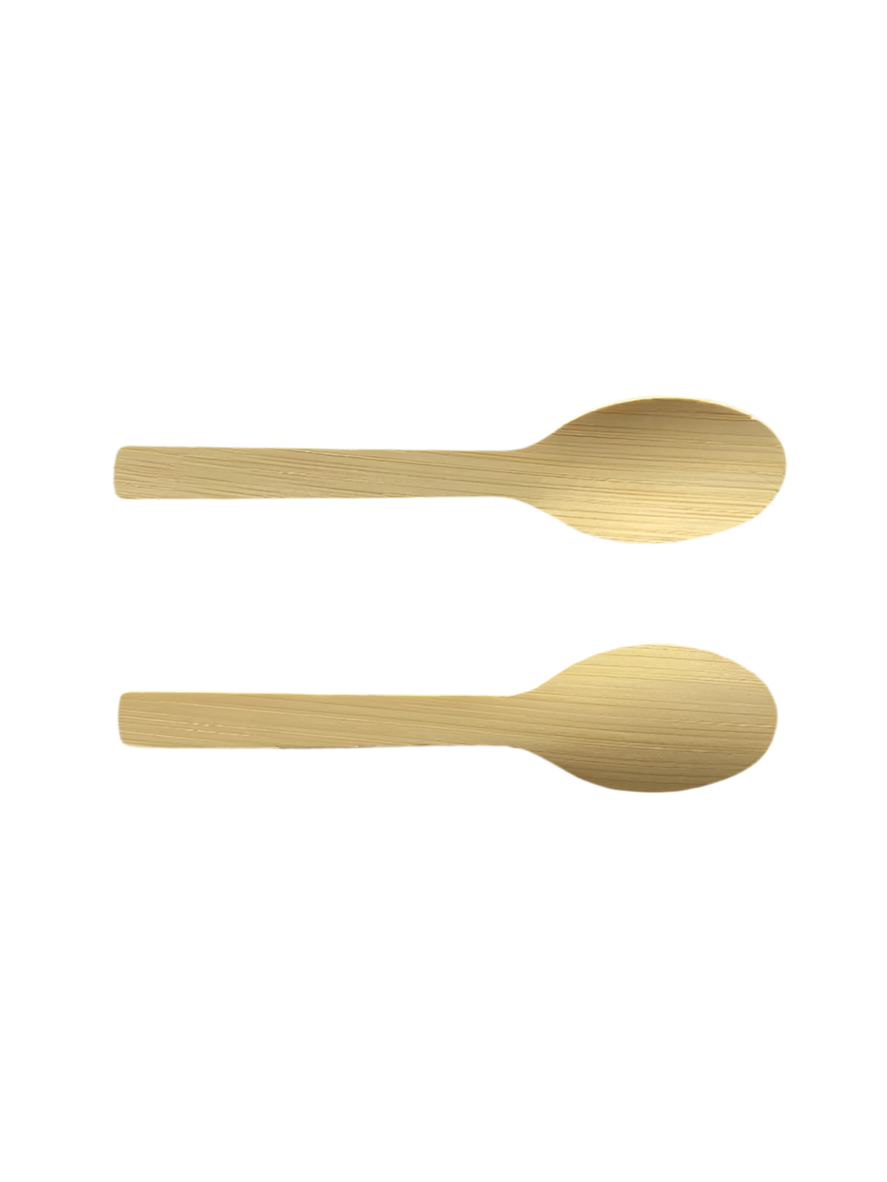 Bambu Dondurma Kaşığı - 100 Adet 110mm