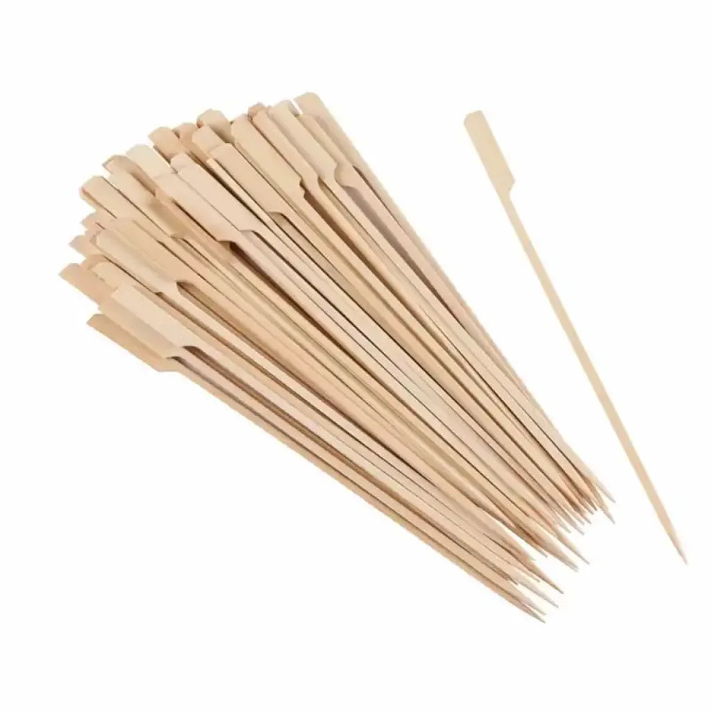 50 Adet Bambu Golf Kürdan
