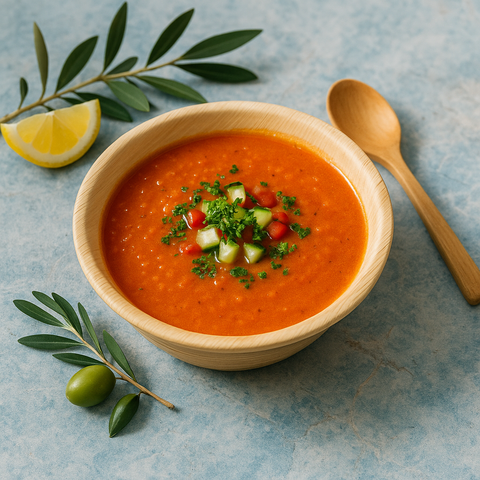 Palmiye Yaprağı Çorba Kasesi Bowl Tabak 15cm (25 Adet) - Kullanat Tahta