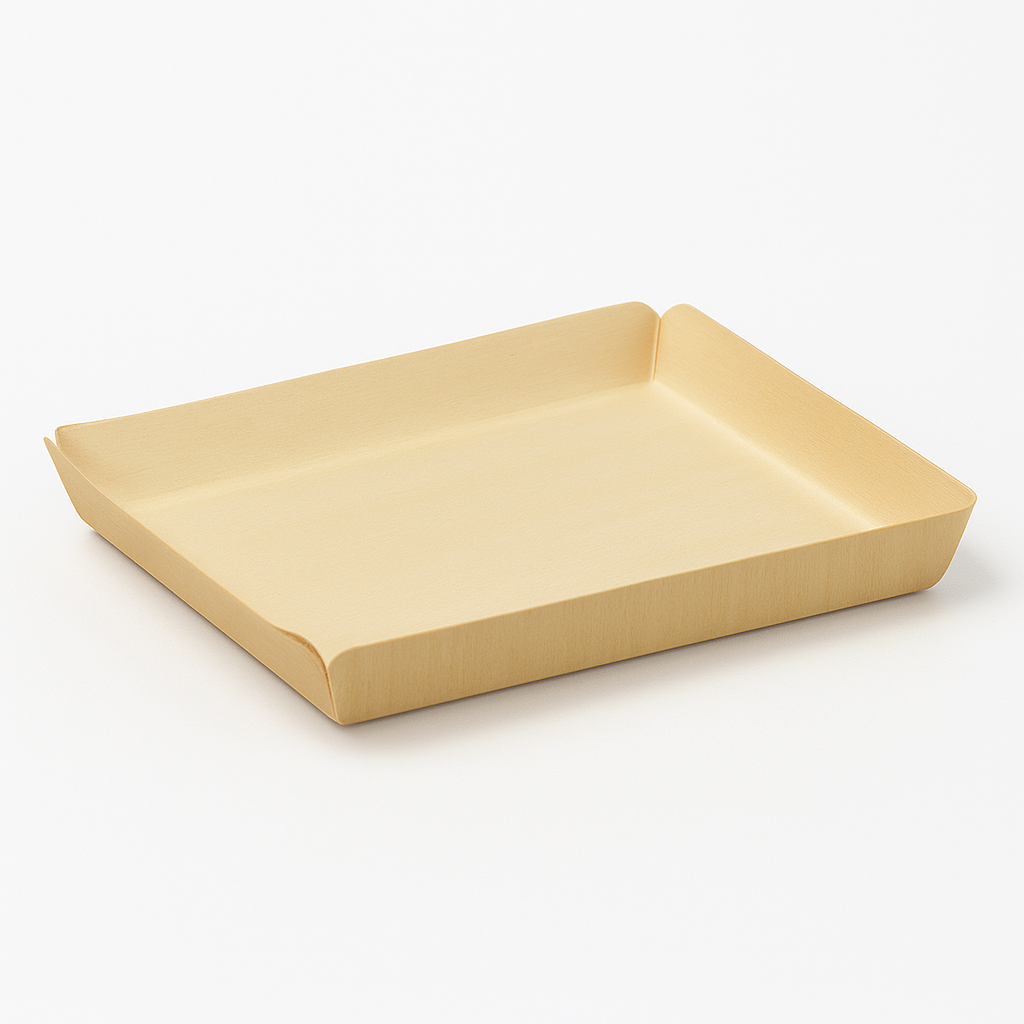 15.5x12.5cm Tahta Tabak