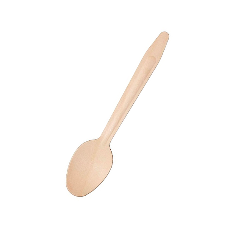 100 Adet Tahta Kaşık Geliştirilmiş Model 165mm - Kullanat Tahta