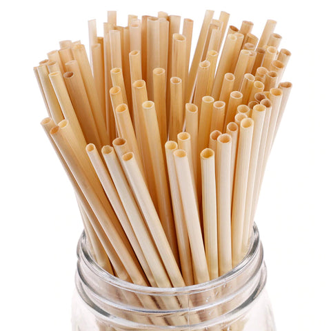 500 Adet Buğday Sapı Pipet - 20cm - Kullanat Tahta