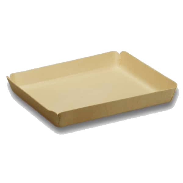 Tahta Tabak 17.5 x 14 cm (10 Adet)