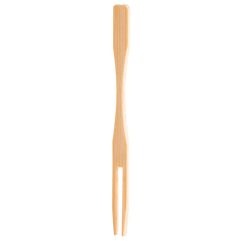 100 Adet Bambu Meyve Çatalı 9cm - Kullanat Tahta